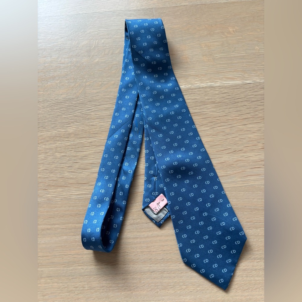 Christian Dior Tie, 100% silk, made in France